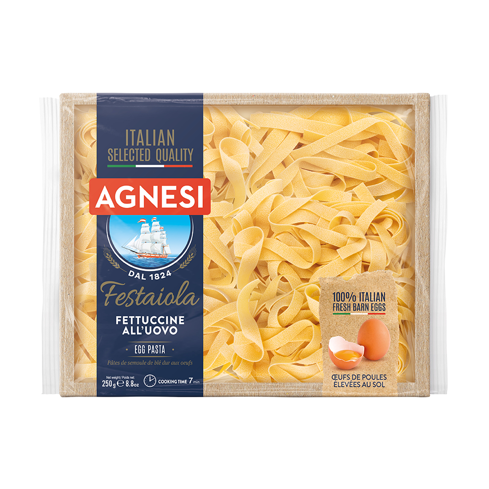 Agnesi 義大利鳥巢寬麵 250g, , large
